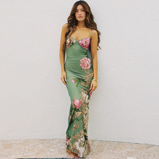 VALERIA | Floral Maxi Dress