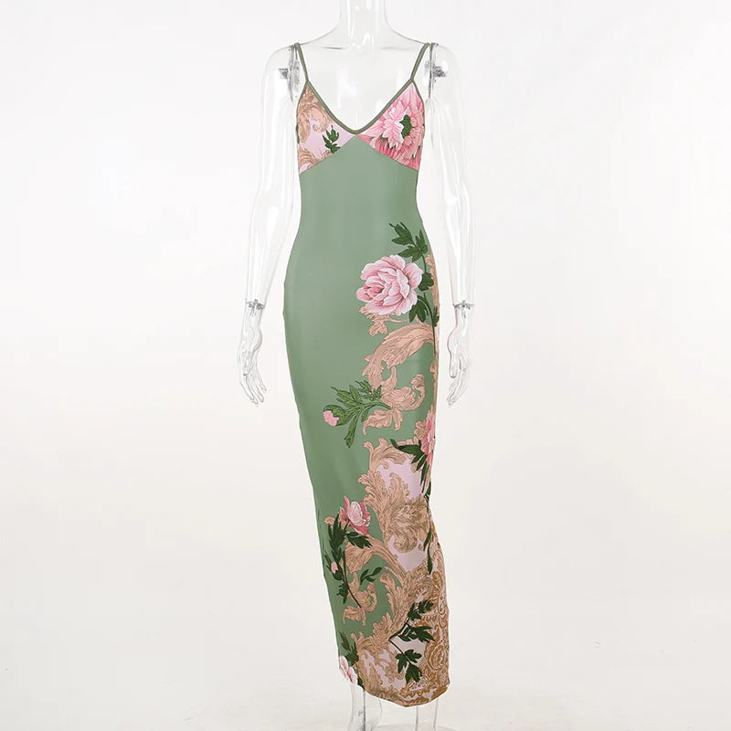 VALERIA | Floral Maxi Dress